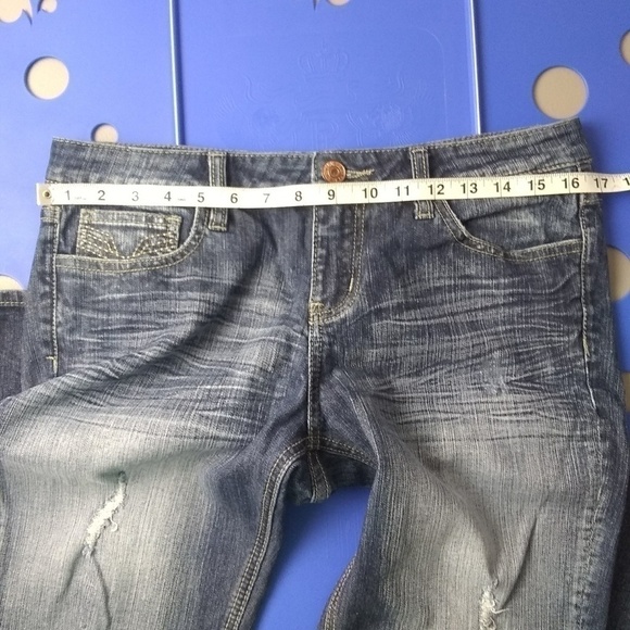 Vigoss Distressed Skinny Jeans | sz 9 - Picture 7 of 7